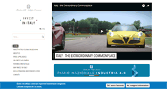 Desktop Screenshot of investinitaly.com